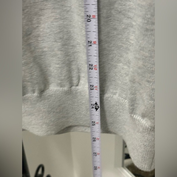 Tommy Hilfiger Gray V-Neck Sweater - Picture 5 of 6